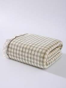 1条/2条装现代简约花卉珊瑚绒浴巾，超柔软吸水，超大尺寸，速干，不掉毛，桑拿浴巾，高品质浴室用品，送给伴侣的最佳礼物。浴巾尺寸：34*75厘米，浴巾尺寸：70*140厘米 - 彩色 - 查看 8