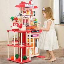 Juego de 73 piezas de juguetes de cocina para niños de 95cm - Multicolor - Ver 3
