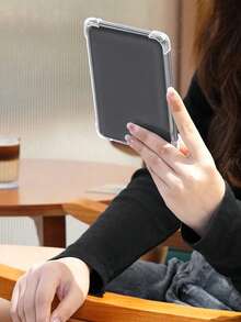 1 Pc Clear Case Compatible With 6 Inch Kindle 2024 And 2022 Releases (11th Generation) ,Kobo Clara Colour,Kindle Paperwhite 12th Gen 2024- Ultra Slim Soft TPU Transparent Cover, Lightweight Protection - Multicolor - View 5