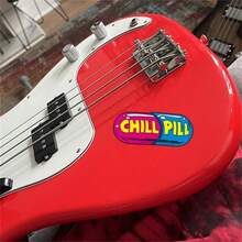 1PC 3 Inch Waterproof Outdoor PVC Removable Sticker Chill Pill Capsule Retro Pop Art 90s 2000s Y2K Aesthetic Colorful Cartoon Relax Good Vibes Only Anxiety Relief Decal For Laptop Fridge Skateboard Luggage Room Decor Party Favors Girl Style - Multicolor - View 10