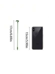 1 pièce - Supports de plantes, supports de pot de fleurs en forme de tiges de soutien pour plantes, tuteur en mousse pliable pour plantes grimpantes d'intérieur - Piquets pour grimpeurs en pot - Grands bâtons de treillis d'intérieur pour plantes d'intérieur - Accessoires - Multicolore - Voir 9