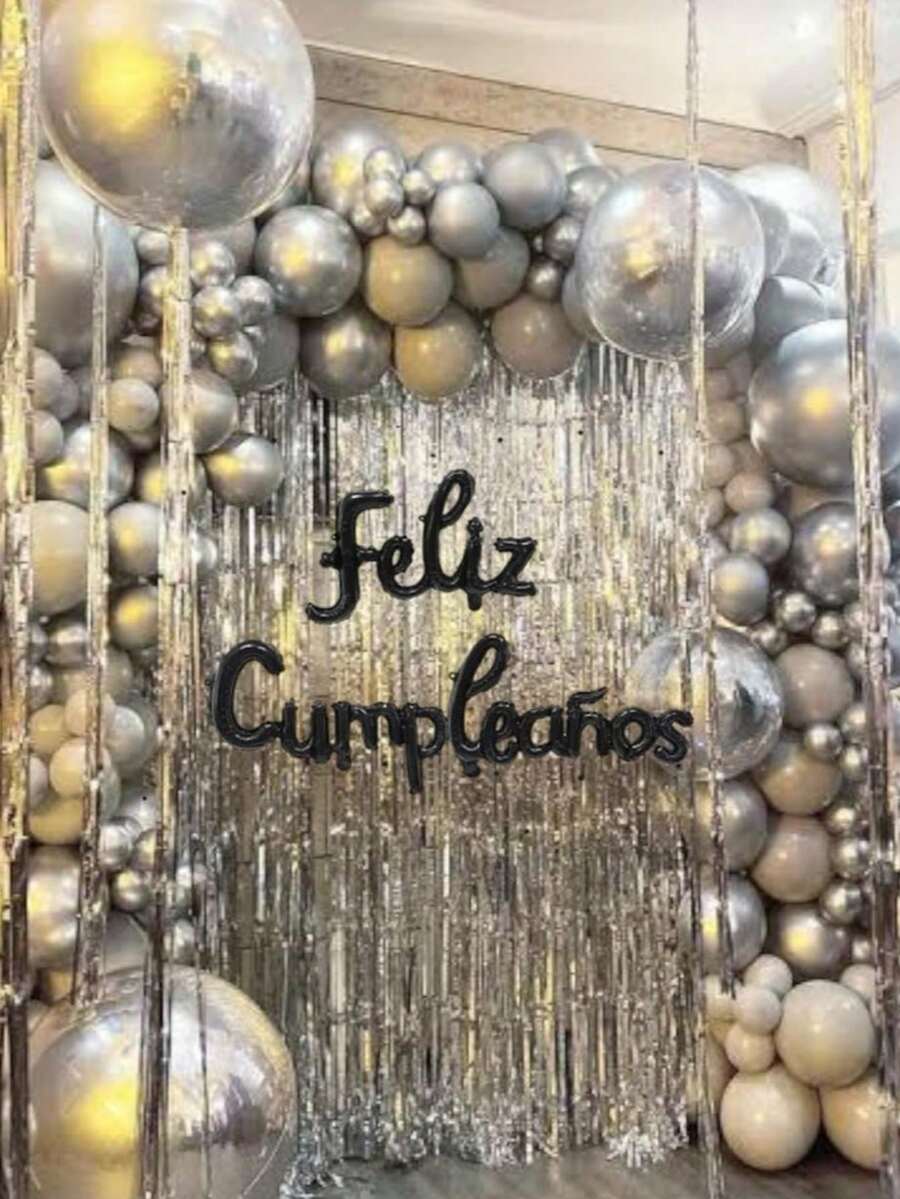Decorative Balloon For Birthday Party, In Pretty Colors - Black - View 1