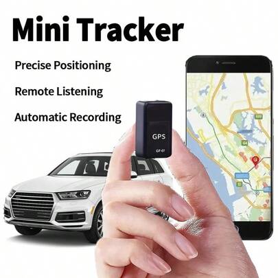 Mini GPS Tracker Strong Magnetic Car Tracking Anti-Theft/Lost Equipment Mini Portable Precise Positioning GPS Locator