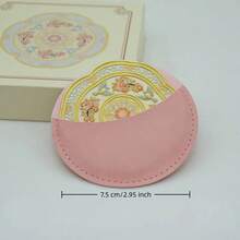 CHIGO 75mm 便携式圆形化妆镜礼盒装（熊猫、麻雀、鱼、兔子图案），适合日常使用 - 非常适合作为派对礼物、生日礼物、圣诞礼物、节日礼物或情人节礼物！ - 黃色 - 查看 10