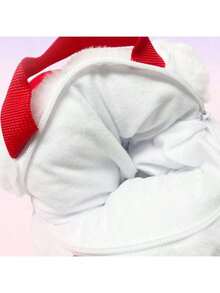 Sanrio Hello Kitty Plush Backpack - Official Kawaii Soft Stuffed Backpack, Super Fluffy Cartoon Character Bag with Adjustable Padded Shoulder Straps, Zipper Closure & Spacious Compartment, Cute 3D Ears Design, Premium Polyester Material, Perfect for Spacious Compartment, Cute 3D Ears Design, Premium Polyester Material, Perfect for Spacious Compartment, Cute 3D Ears Design, Premium Polyester Material, Perfect for Spa 組合組合, HE.