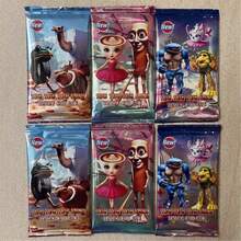 120pc New Mythological Creature Cards Tralalero Tralala - A Series Of Strategic Card Games, Each Pack Contains 8 Smooth Laser-Printed Base Cards, Anime-Style Battle Collectible Cards, Randomly Packed - This Is A Meaningful Gift For Friends Who Love Anime, Fun AI Creature Designs For Decoration, Interesting Designs, And Bright Colors For Creative Decoration. - Multicolor - View 15