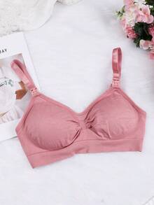 Underwear&Sleepwear Basics 8pcs Seamless Underwear Set, Comfortable Casual Bras With Adjustable Straps And Nursing Bras - 彩色 - 查看 6