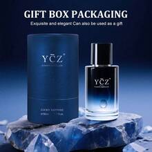 4 Bottles Of YCZ Men's Ocean Cologne, 1.7 Fl Oz, Local Warehouse Stock, Men's Eau De Cologne, Men's Perfume, Hormone-Infused Men's Fragrance, Long-Lasting Allure, Woody Musk, Unleash Sensual Charm, Craft A Confident, Captivating Aura, Portable For Dates, Daily Wear & Parties | 1.7 Fl Oz The Perfect Valentine's Day Gift For Boyfriends Or Husbands - 清新香調 - 查看 5