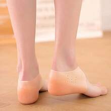 1 Pair Comfortable Hidden Insoles, Anti-Fatigue Insoles, Breathable Shock-Absorbing Soft High-Elastic Insoles For Men & Women, Increase Height 3-5cm - Color - View 2