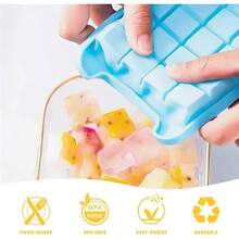 (Free Shipping)1 Piece Of Ice Cube Mold, Ice Cube Tray, Easy-Release Hexagonal Ice Cube Tray, Suitable For Whiskey, Cocktails, Bourbon, Cold Drinks. Also Suitable For Coffee, Kitchen, Ice Cube Tray, Room Decor, Coffee Bar Essentials, Ice Tray, Ice Mold, Ice Cube Molds. - Random - View 3