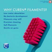 SLAW Curaprox CS 5460 Ultra-Soft Toothbrush For Sensitive Teeth And Gums Gentle Plaque Removal 3-Pack Random Colour - như hình ảnh - Xem 6