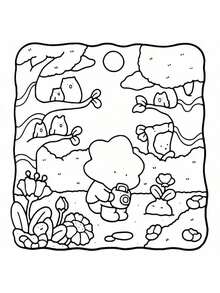 1本《啦啦队朋友：可可》涂色书，适合成人和儿童，图案大胆而简洁优雅，是放松身心的理想之选。可用作圣诞节、万圣节、生日、儿童节礼物，学生用品，返校用品，学校用品。[手绘必备] 无需描摹的涂色书 - 彩色 - 查看 9