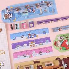 5/10/20/40pcs Set Of Elementary School Pencils, Stationery Gift Box, Student Pencil Stationery Gift Pack - Halloween, Christmas, Thanksgiving Gifts, Rewards (Accessory Colors Random) - Multicolor - View 9