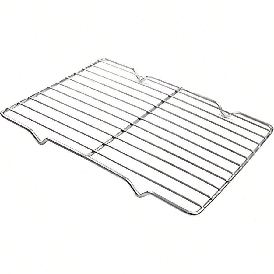 Grilling Rack Heavy Duty Wire Grate Oven Roasting Rack 5.3 X 8.75 Inch Rectangle Baking Cooling Steaming With 4 Legs Stainless Steel Rack 5.3"X8.75"22.2X13.5cm - 6,3"*10,1" - Xem 1