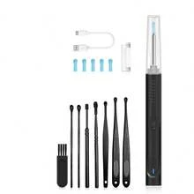 HB Ear Wax Removal With 5 Ear Scoop, Ear Cleaner With Camera,Ear Wax Remover Tool, Rechargeable Earwax Removal Kit For Adults