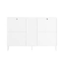 SoBuy Shoe Cabinet FSR183-WN - White - View 5