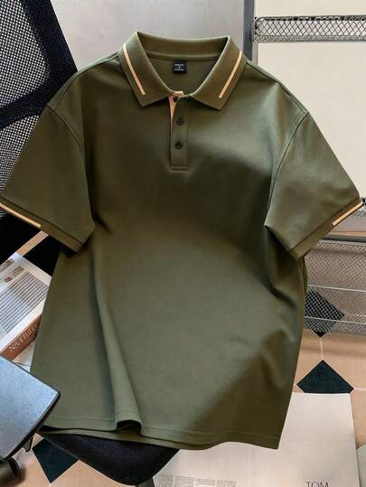 Camiseta de manga corta con cuello redondo, unicolor, adecuada para uso diario, salir, ocio, deportes, escuela, viajes, reuniones familiares y otras