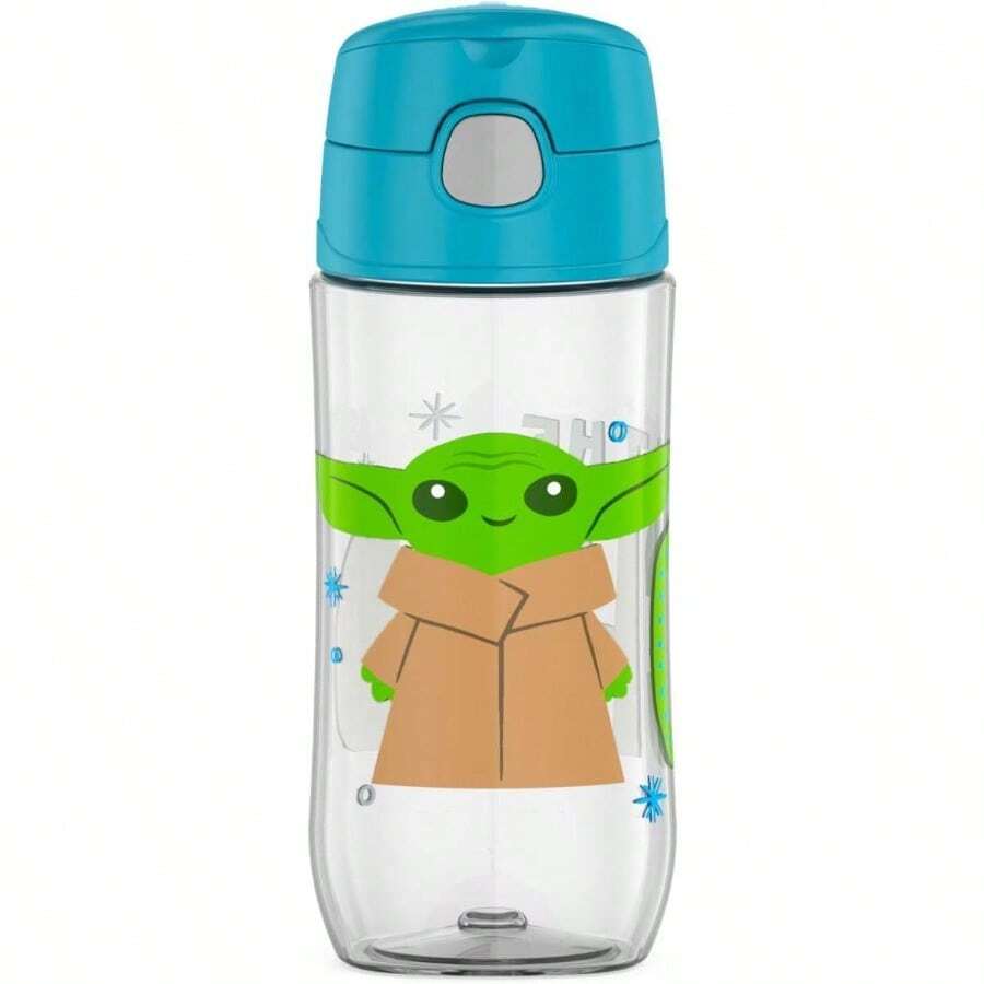 XZGB  FUNTAINER 16 Ounce Plastic Hydration Bottle With Spout MANDALORIAN - Người Mandalorian - Xem 1