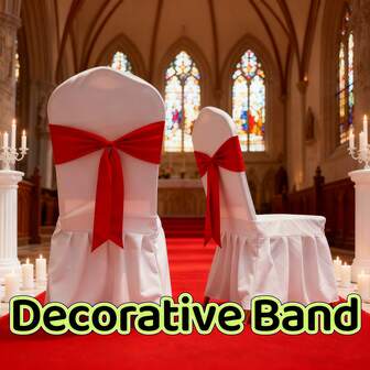 1/10pcs Multi-Color Bowknot Decorative Chair Sash, Thick Air Layer, Laser Cut, Furniture Slipcover For Chairs, Tables, Dining Room, Living Room, Wedding, Party, Christmas, Halloween, Back To School, Home Decor