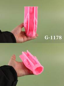 3D圣母玛利亚树脂铸造硅胶模具，DIY烛台石膏装饰硅胶模具，异形家居装饰硅胶模具