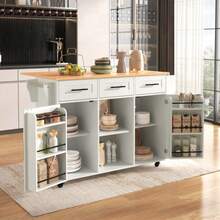 Storage Cabinets - White - View 3