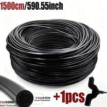 10米-30米花园浇水软管，4/7毫米PVC微灌管，1/4英寸直径，滴灌系统喷灌管，适用于温室、盆景等，也适用于家庭、庭院、草坪、景观、露台、植物、花卉，带打孔器 - 彩色 - 查看 8
