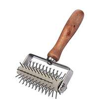 Handle Roller Docker Stainless Steel Pizza Dough Docker For Homemade Pizza Cake Pie Bread Pastry Baking Tool - 如圖 - 查看 4