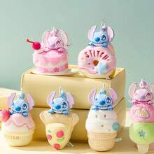 Miniso 迪士尼史迪奇系列香味毛绒盲盒吊坠，食物主题设计+香味功能，毛绒与乙烯基材质结合，包包吊坠/家居装饰，收藏品及香氛制作（随机发货1件） - 彩色 - 查看 2