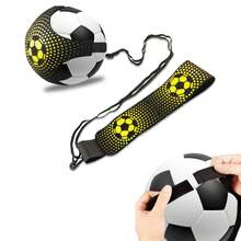 1pc Football Juggling Trainer With Control Ball, Rebound Practice Equipment - Multicolor - View 6