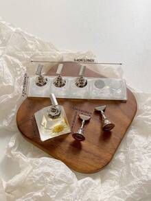 亚克力极光彩虹色矩形钻石形状美甲展示架，树脂水晶珠水钻复古韩国花朵激光 DIY 家居和户外女士母亲姐妹妻子女友婚礼美甲沙龙美容情人节使用