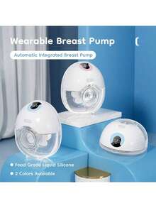 1个210毫升可穿戴式电动吸奶器，4种模式，变频模式，每种模式36种设置，低噪音防漏设计