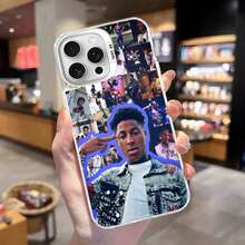 YoungBoy Never Broken Again Phone Case Covercompatible With  16 15 14 13 12 11 Pro Max X XR XSMAX Matte Shockproof Back Cover,Covercompatible With  17 Case,  17 Pro Case,  17 Pro Max Case - Z6 - View 4