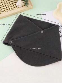 Khăn quàng cổ đa năng màu trơn ấm áp, kiểu dáng cao cấp, đa dụng, chất liệu mềm mại, phù hợp cho cả nam và nữ. Dễ dàng cất giữ và sử dụng. Thích hợp cho mùa thu và mùa đông. Đây là một chiếc khăn quàng cổ du lịch ngoài trời mềm mại và thoải mái, có khả năng chắn gió. - Nhiều màu - Xem 3