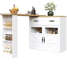 Slide Out Organizer - White + MDF - View 11