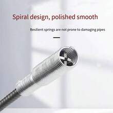 Multi-Functional Stainless Steel Drain Cleaner, One Tool For Multiple Uses! Suitable For Sinks, Floor Drains, Toilets And Various Pipes. Can Clear Different Types Of Blockages, And Can Be Used With Other Tools To Meet Different Unclogging Needs. Excellent Value. - Multicolor - View 5