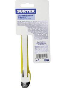 Surtek CUTF7 Cutter con cuerpo de plástico de 9 mm, tipo lápiz - 1 - Ver 4