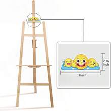 Wooden Easel Stand Sign And Painting - Adjustable Artist Easel Adults - Home Wedding Display, Art Easel With Canvas Holder Studio, Classroom - 裝飾藝術 - 查看 2