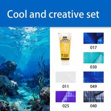 100ml Bebio Acrylic Paint, Semi-Matte, High Concentration, Professional Creation, DIY Hand Painting Textiles, Suitable For School Supplies, Back To School Season - 100ML - View 31