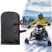 Handlebar Mittens, Windproof Cycling Covers, Reflective Strip Safety Design, Insulated Handlebar Gloves, Multi-Purpose Bike Accessory for Road Commuting Weekend Excursions Touring Urban(default) - Multicolor - Ver 10