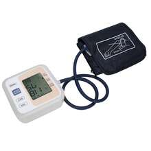 Monitores de brazo para uso doméstico, monitor digital LCD doméstico  Medidor preciso de brazo Para mujeres y hombres- diseño ergonómico, elegante y de alta gama - Blanco - Ver 4
