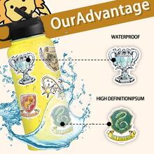Harry Potter 50Pcs Hogwarts Props Vinyl Stickers Waterproof Gifts, Harry, Hermione, Hedwig Cartoon For Water Bottles Laptop Bumper Water Bottles Computer Phone Hard Hat Car And Decals[Officially Licensed] - Multicolor - View 7