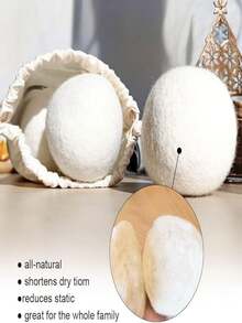 Bộ 2/6 quả cầu sấy quần áo bằng len tự nhiên cao cấp - Thay thế cho giấy sấy và nước xả vải - Quả cầu sấy len, chất thay thế nước xả vải, giảm thời gian sấy, quả cầu làm mềm tự nhiên, quả cầu sấy len, quả cầu sấy len chống tĩnh điện, quả cầu sấy len hữu cơ - Quả cầu sấy Giáng sinh (Màu ngẫu nhiên) - Nhiều màu - Xem 13