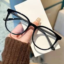Japanese And Korean Style Ultra-Light Glasses Unisex Glasses Gift For Teachers Gift For Friends Suitable For Office Formal Occasions And Daily Wear - Non-Prescription Decorative Style - 白色 - 查看 2