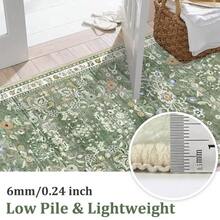(1/2/3pc)Washable Runner Rug 2x3 – Floral Non Slip Small Entryway Rug With Rubber Back... - Nhiều màu - Xem 4