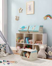 Toy Storage - Blue - View 3