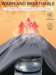 1 Set Women Grey Turtleneck Thermal Underwear Set, Fashionable Design, Slim Fit, Warm & Comfortable, Elastic, Autumn/Winter Gift