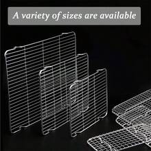 Grilling Rack Heavy Duty Wire Grate Oven Roasting Rack 5.3 X 8.75 Inch Rectangle Baking Cooling Steaming With 4 Legs Stainless Steel Rack 5.3"X8.75"22.2X13.5cm - 6,3"*10,1" - Xem 5