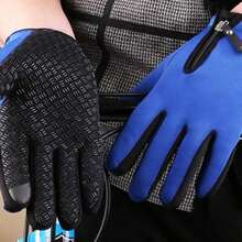 Genérico Bomaze Winter Gloves, Thermal Windproof Touchscreen for Running Cycling Skiing and Outdoor Sports(Orange Talla única) - Multicolor - Ver 3