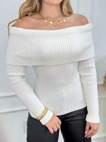 Women Sweaters - White - View 1