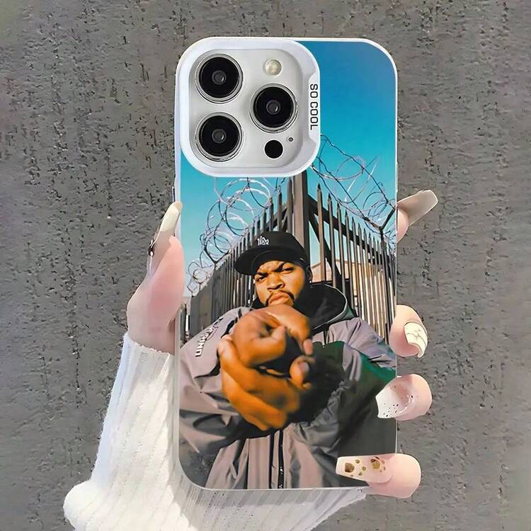 Funda de Teléfono Ice C-Cube Old School para 17,16,15,14,13,12,11,Pro,Max,Plus, Cubierta Mate Blanca a Prueba de Golpes - Z5 - Añade 10